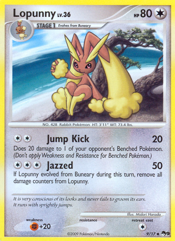Lopunny (9/17) [POP Series 9] | Total Play