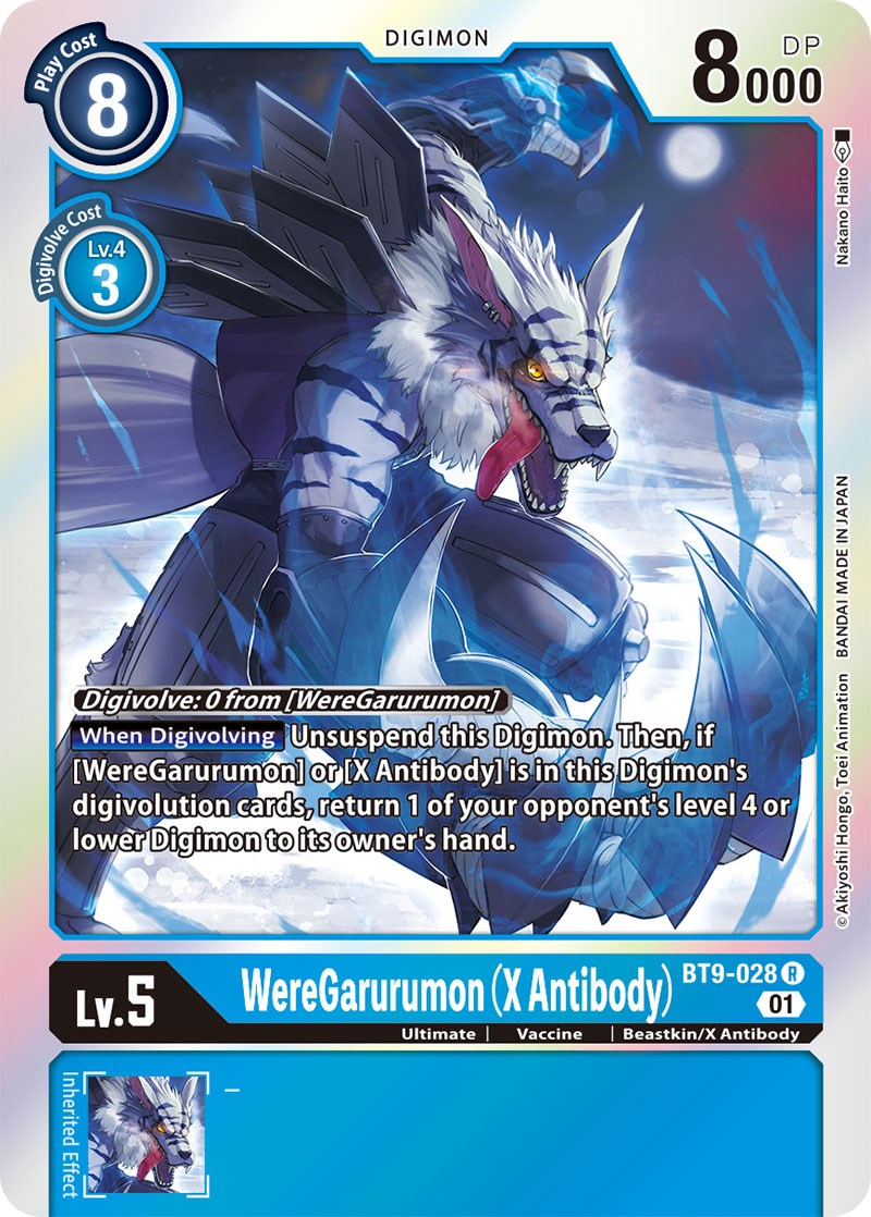 WereGarurumon (X Antibody) [BT9-028] [X Record] | Total Play