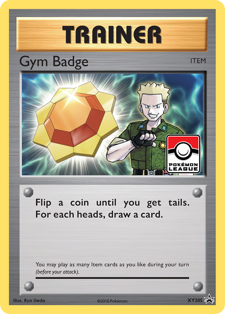 Gym Badge (XY205) (Lt. Surge) [XY: Black Star Promos] | Total Play