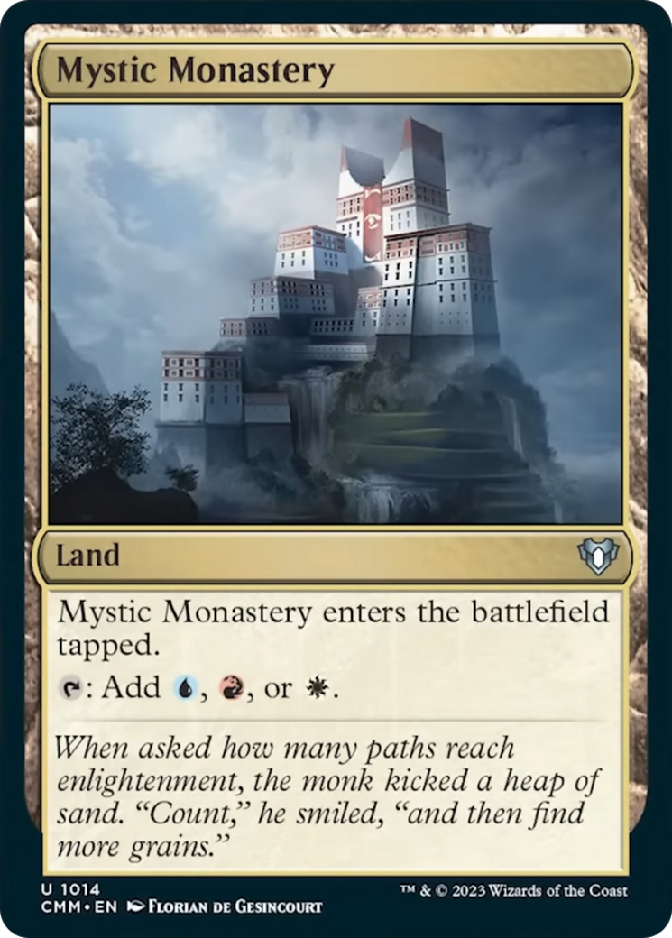 Mystic Monastery [Commander Masters] | Total Play