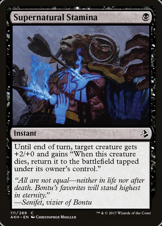 Supernatural Stamina [Amonkhet] | Total Play