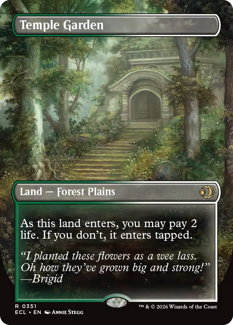 Temple Garden (Borderless) [Lorwyn Eclipsed] | Total Play
