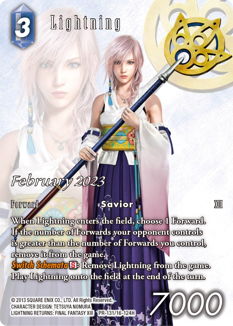 Lightning (Yuna Clothes) [Promo Cards] | Total Play