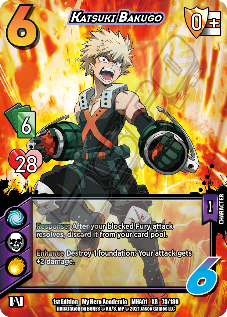 Katsuki Bakugo [Series 1 XR] | Total Play