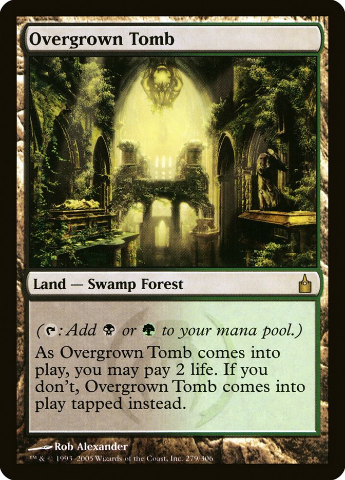 Overgrown Tomb [Ravnica: City of Guilds] | Total Play