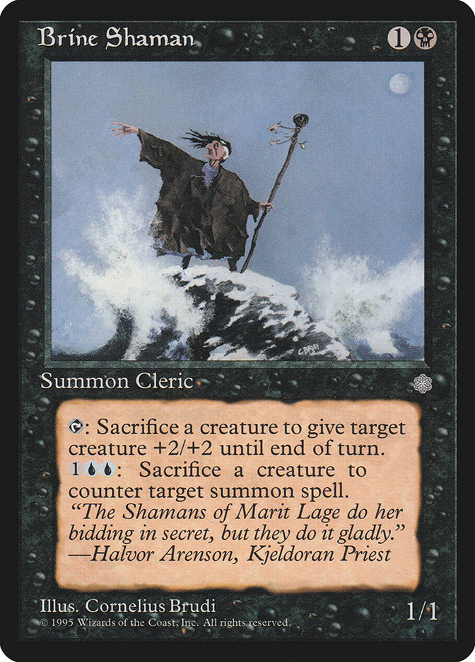 Brine Shaman [Ice Age] | Total Play