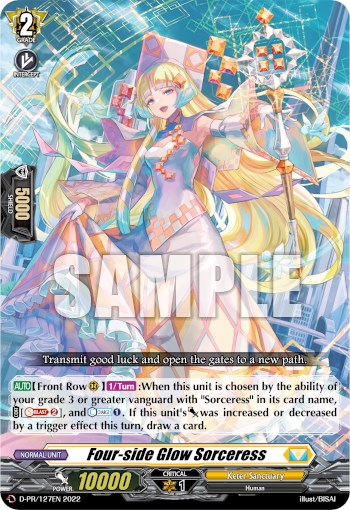 Four-side Glow Sorceress (D-PR/127EN) [D Promo Cards] | Total Play