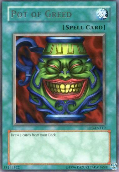 Pot of Greed [LOB-EN119] Rare | Total Play