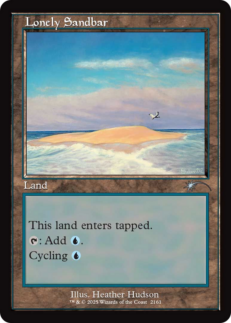 Lonely Sandbar (Retro Frame) [Secret Lair Drop Series] | Total Play