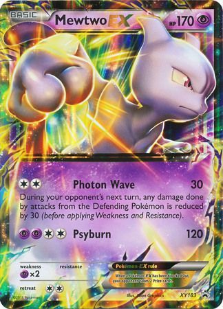 Mewtwo EX (XY183) (Jumbo Card) [XY: Black Star Promos] | Total Play