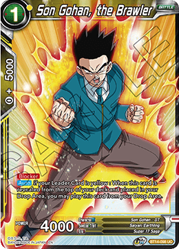 Son Gohan, the Brawler (BT14-098) [Cross Spirits] | Total Play