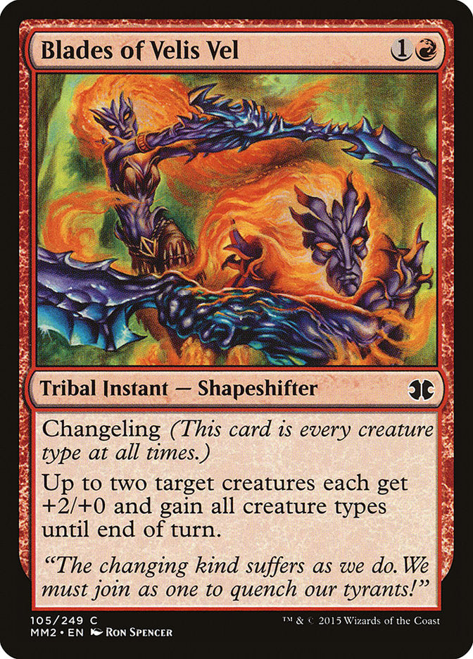 Blades of Velis Vel [Modern Masters 2015] | Total Play