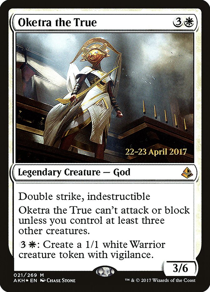 Oketra the True [Amonkhet Prerelease Promos] | Total Play