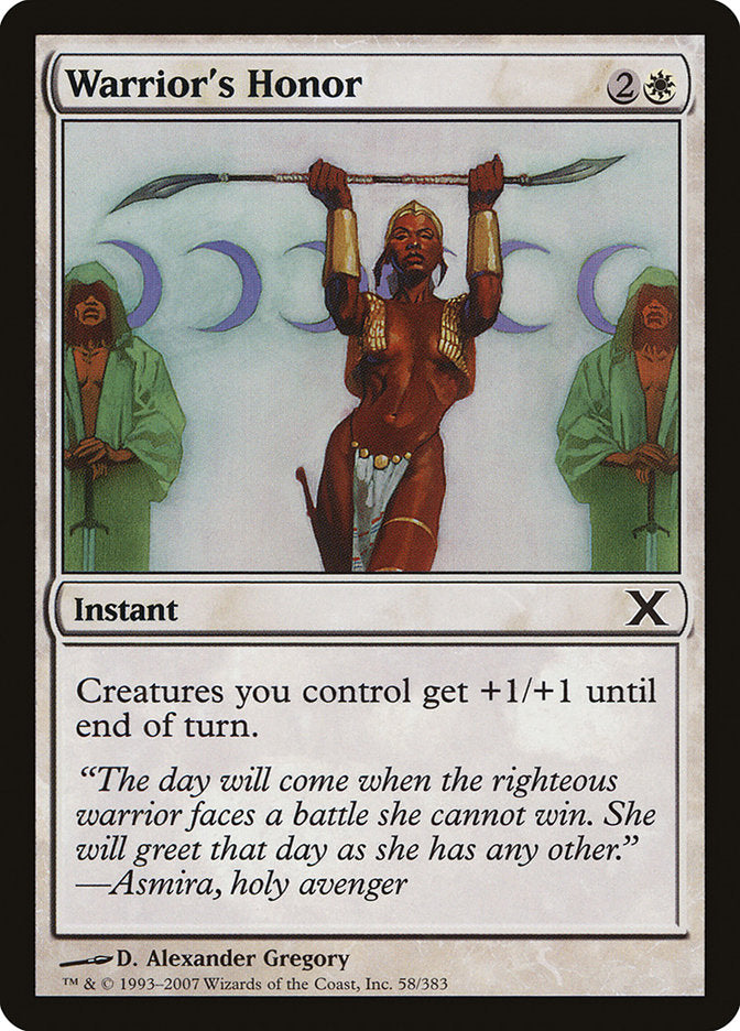 Warrior's Honor [Tenth Edition] | Total Play
