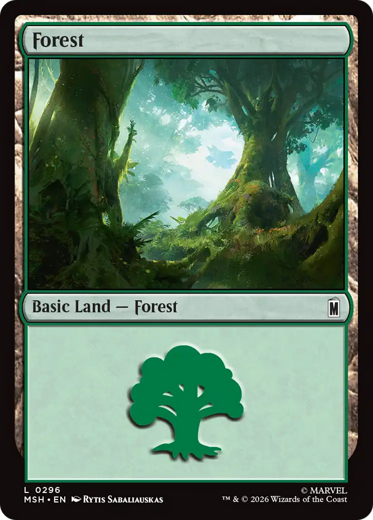 Forest (0296) [Marvel Super Heroes] | Total Play