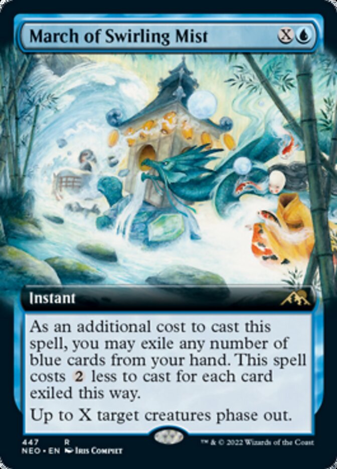 March of Swirling Mist (Extended Art) [Kamigawa: Neon Dynasty] | Total Play