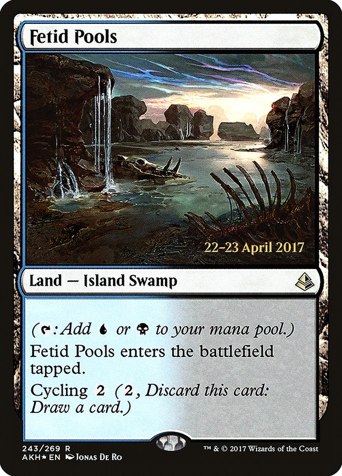 Fetid Pools [Amonkhet Prerelease Promos] | Total Play