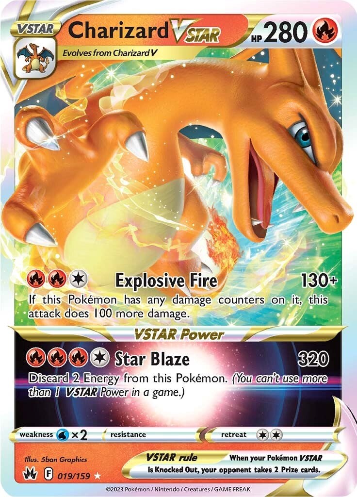 Charizard VSTAR (019/159) [Sword & Shield: Crown Zenith] | Total Play