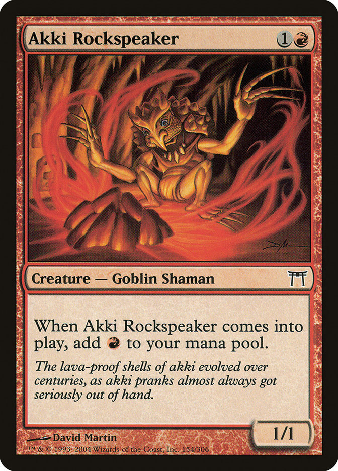 Akki Rockspeaker [Champions of Kamigawa] | Total Play