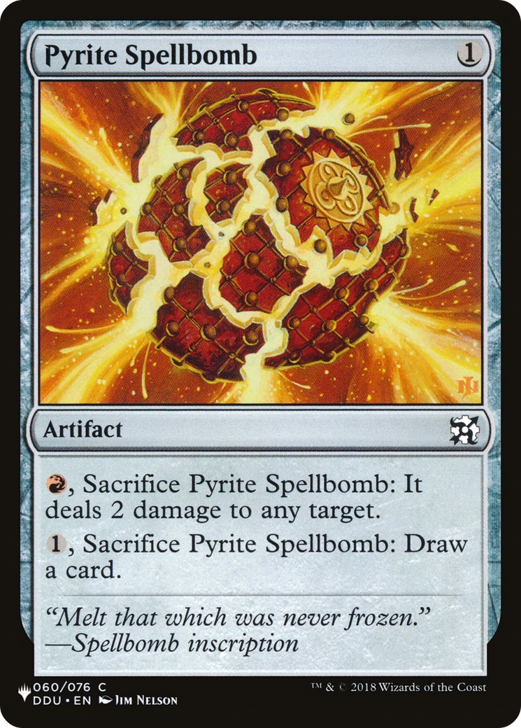 Pyrite Spellbomb [The List Reprints] | Total Play