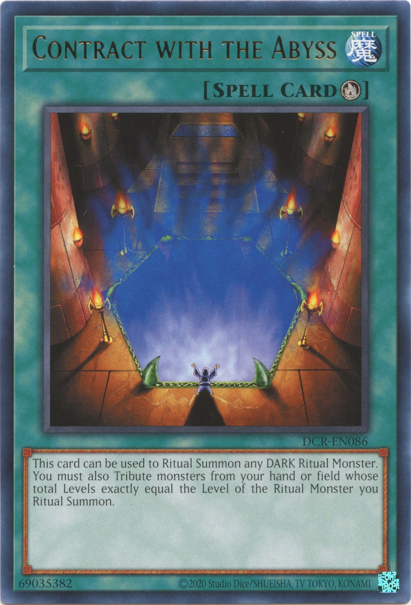 Contract with the Abyss (25th Anniversary) [DCR-EN086] Rare | Total Play