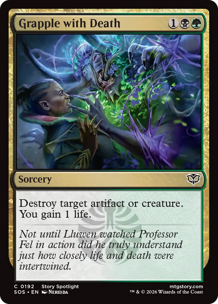 Grapple with Death [Secrets of Strixhaven] | Total Play