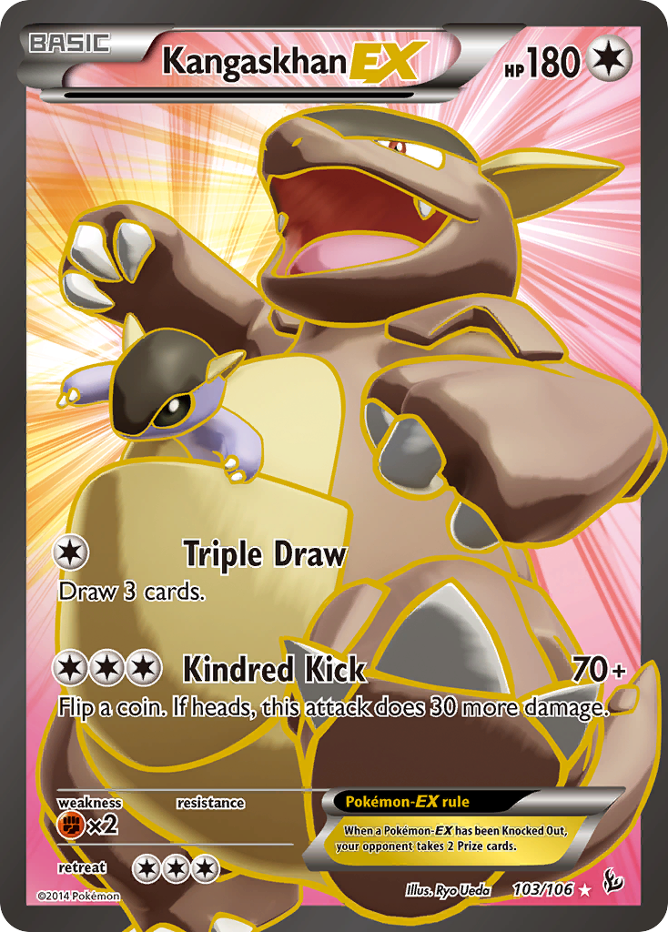 Kangaskhan EX (103/106) [XY: Flashfire] | Total Play