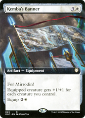 Kemba's Banner (Extended Art) [Phyrexia: All Will Be One Commander] | Total Play