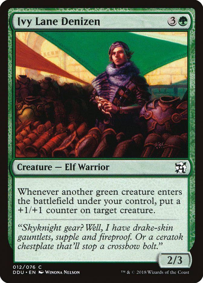 Ivy Lane Denizen [Duel Decks: Elves vs. Inventors] | Total Play