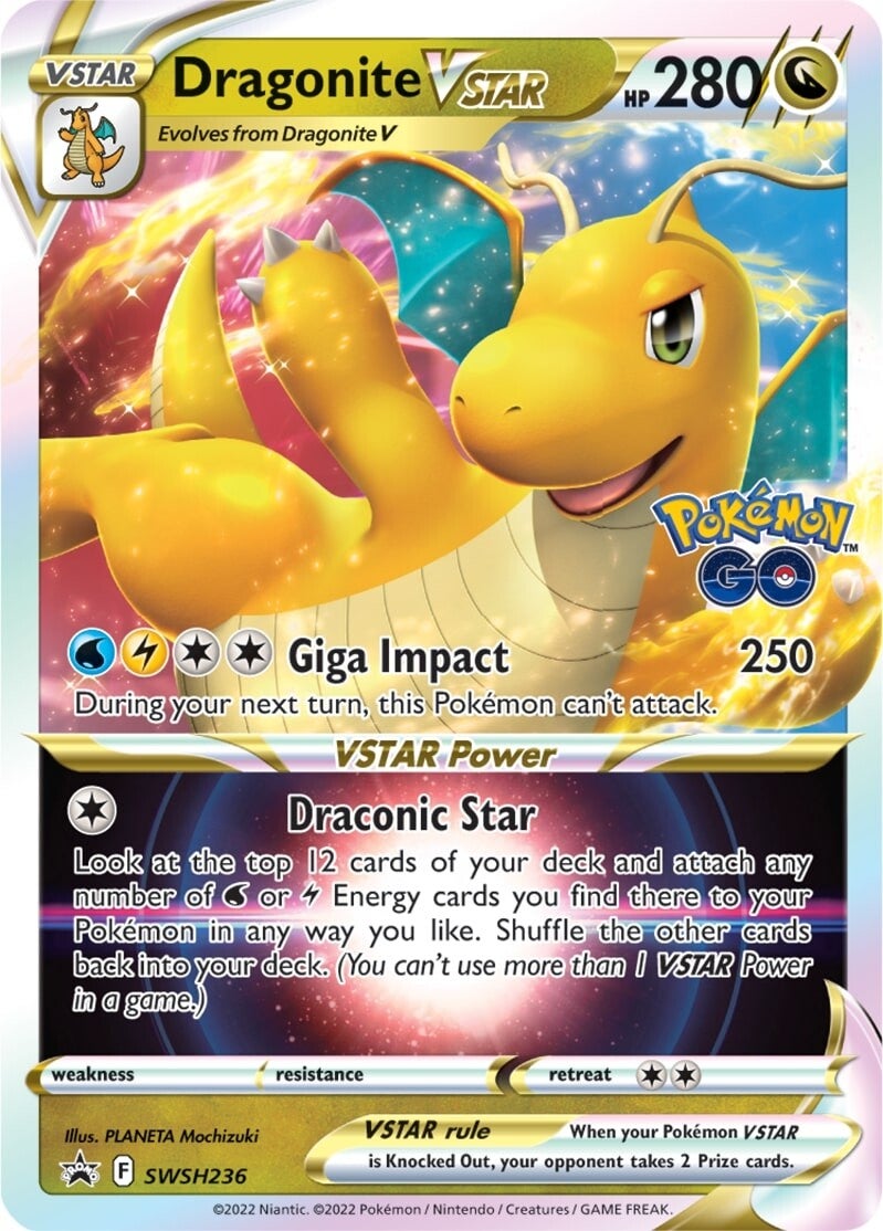 Dragonite VSTAR (SWSH236) [Sword & Shield: Black Star Promos] | Total Play