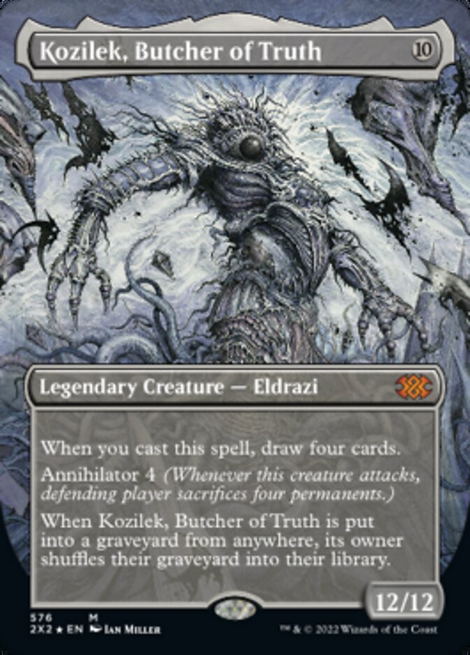 Kozilek, Butcher of Truth (Textured Foil) [Double Masters 2022] | Total Play