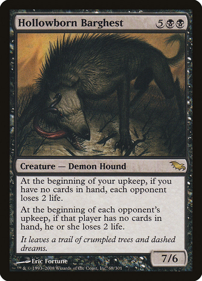 Hollowborn Barghest [Shadowmoor] | Total Play