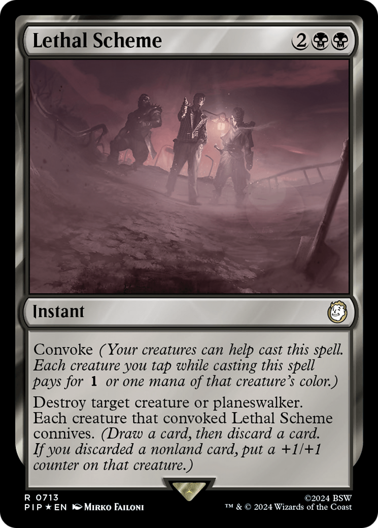 Lethal Scheme (Surge Foil) [Fallout] | Total Play