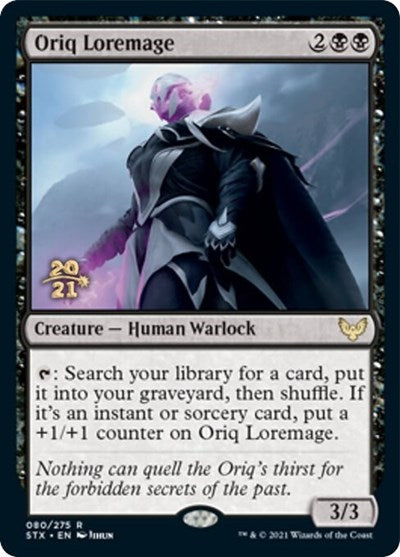 Oriq Loremage [Strixhaven: School of Mages Prerelease Promos] | Total Play