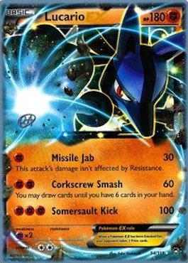 Lucario EX (54/111) (The Flying Hammer - Rowan Stavenow) [World Championships 2015] | Total Play