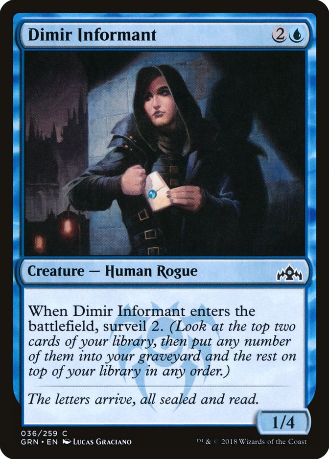 Dimir Informant [Guilds of Ravnica] | Total Play