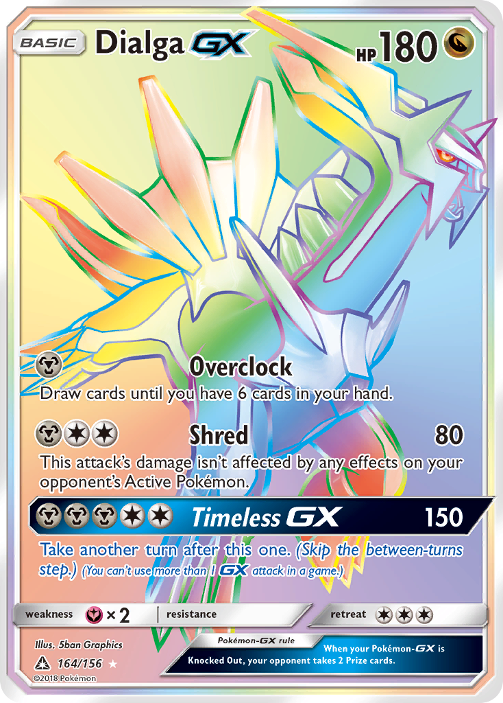 Dialga GX (164/156) [Sun & Moon: Ultra Prism] | Total Play