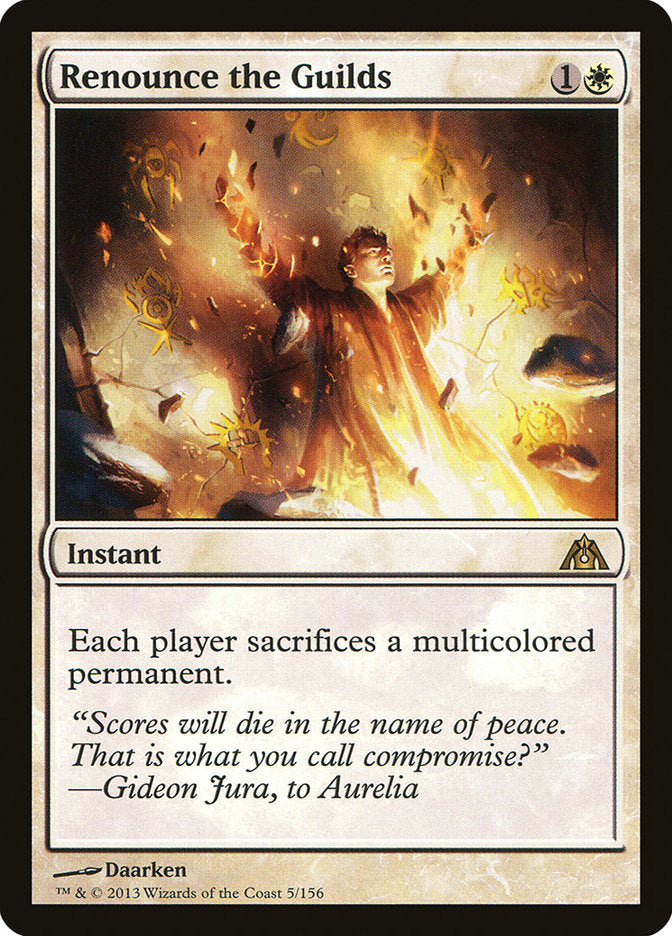 Renounce the Guilds [Dragon's Maze] | Total Play