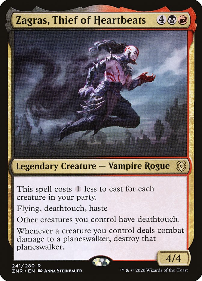 Zagras, Thief of Heartbeats [Zendikar Rising] | Total Play