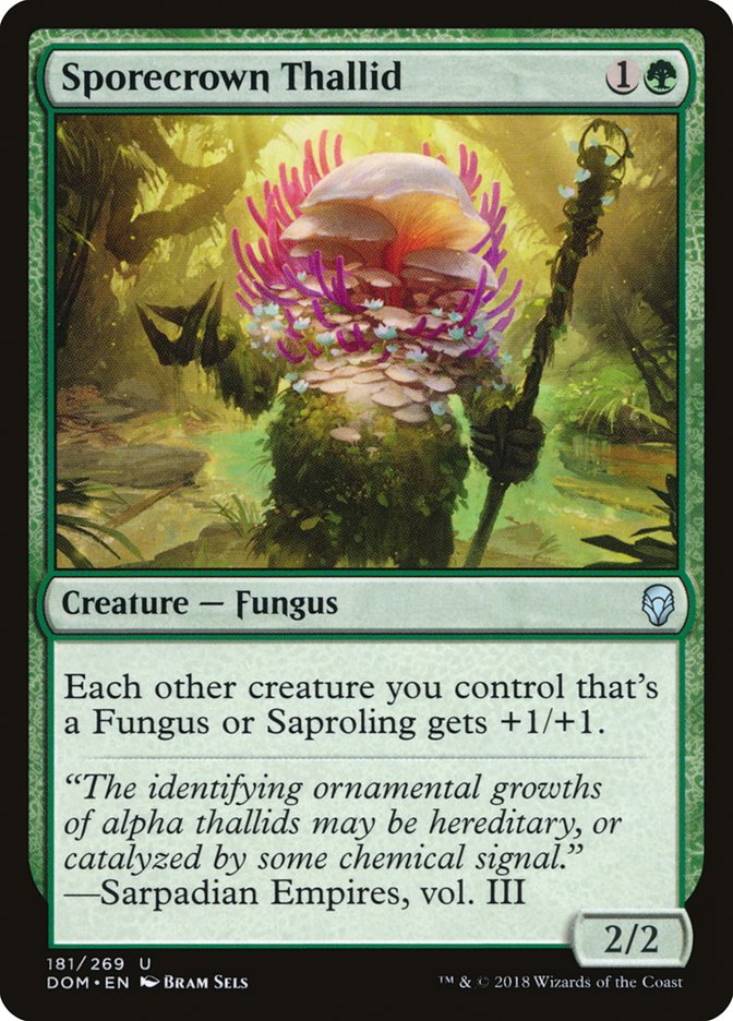 Sporecrown Thallid [Dominaria] | Total Play