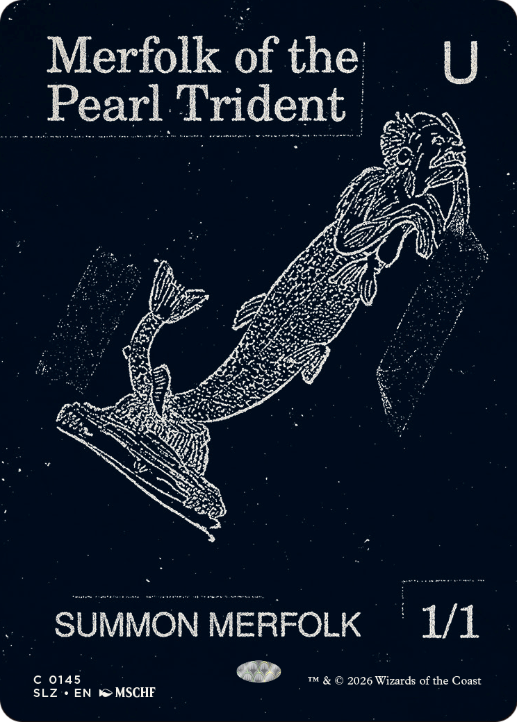 Merfolk of the Pearl Trident (0145) [Secret Lair x MSCHF: The Zeta Set] | Total Play