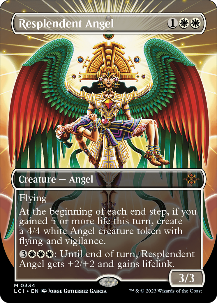 Resplendent Angel (Borderless) [The Lost Caverns of Ixalan] | Total Play