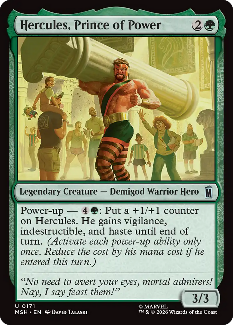 Hercules, Prince of Power [Marvel Super Heroes] | Total Play