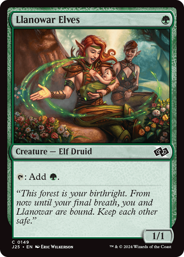 Llanowar Elves [Foundations Jumpstart] | Total Play