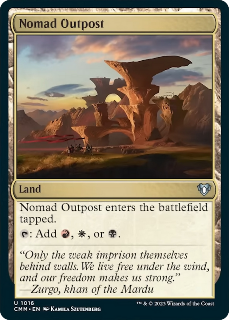 Nomad Outpost [Commander Masters] | Total Play