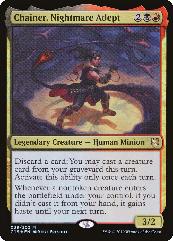 Chainer, Nightmare Adept [Commander 2019] | Total Play