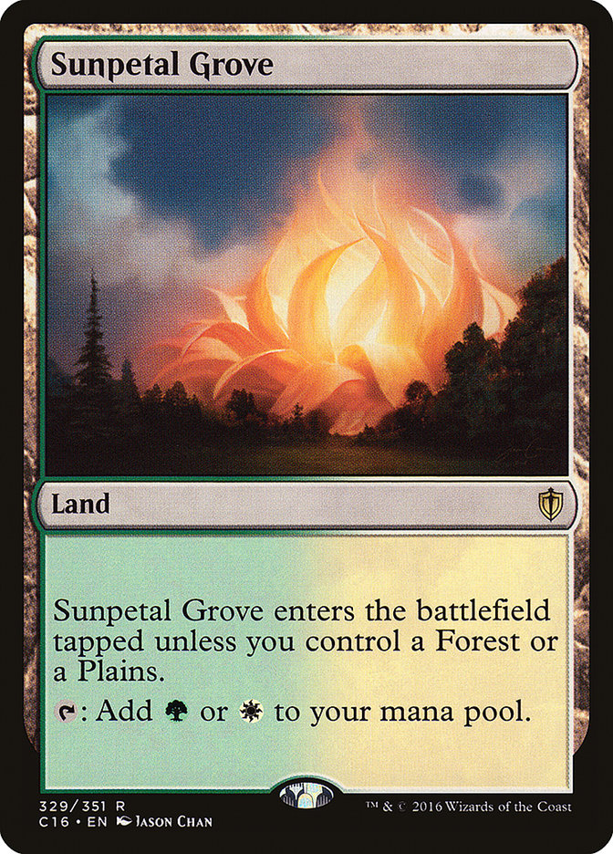 Sunpetal Grove [Commander 2016] | Total Play