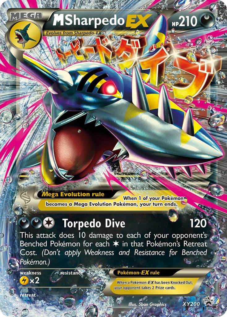 M Sharpedo EX (XY200) [XY: Black Star Promos] | Total Play