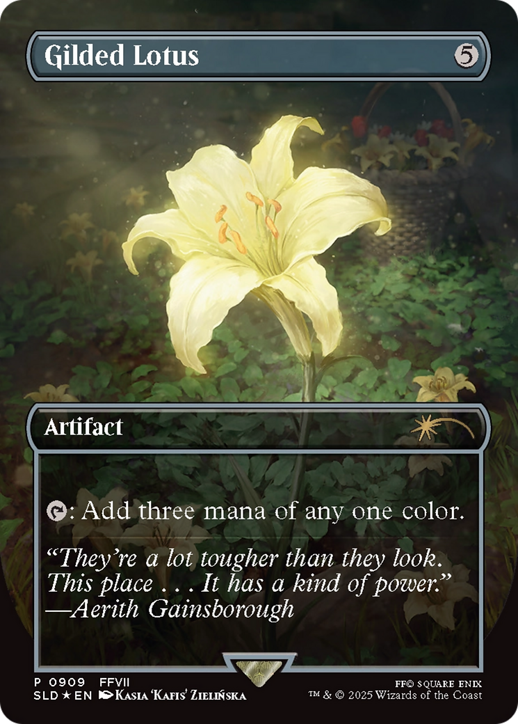 Gilded Lotus (Rainbow Foil) (909) [Secret Lair Drop Series] | Total Play