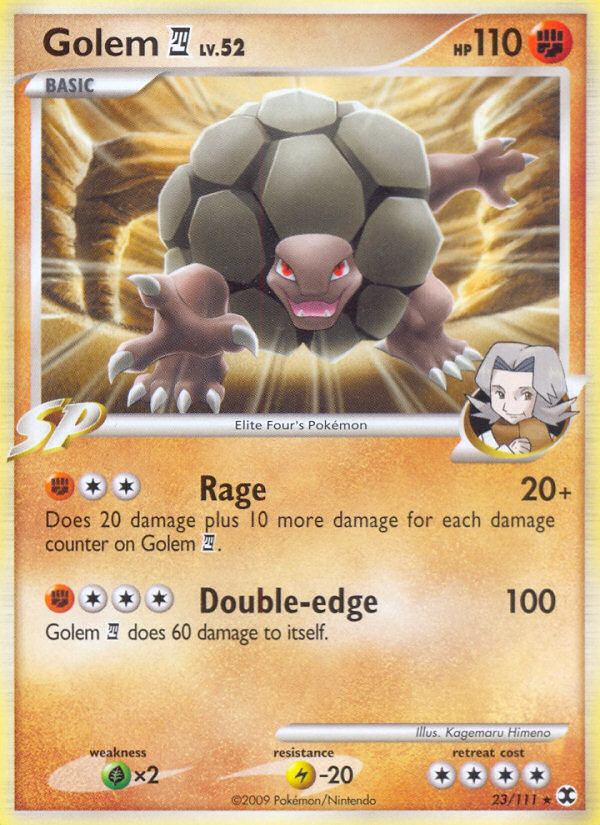 Golem (23/111) [Platinum: Rising Rivals] | Total Play